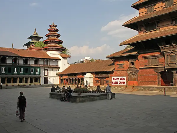 Nasal Chowk a royal courtyard
