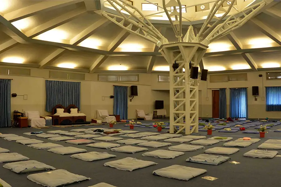 Nepal Vipassana Centre hall