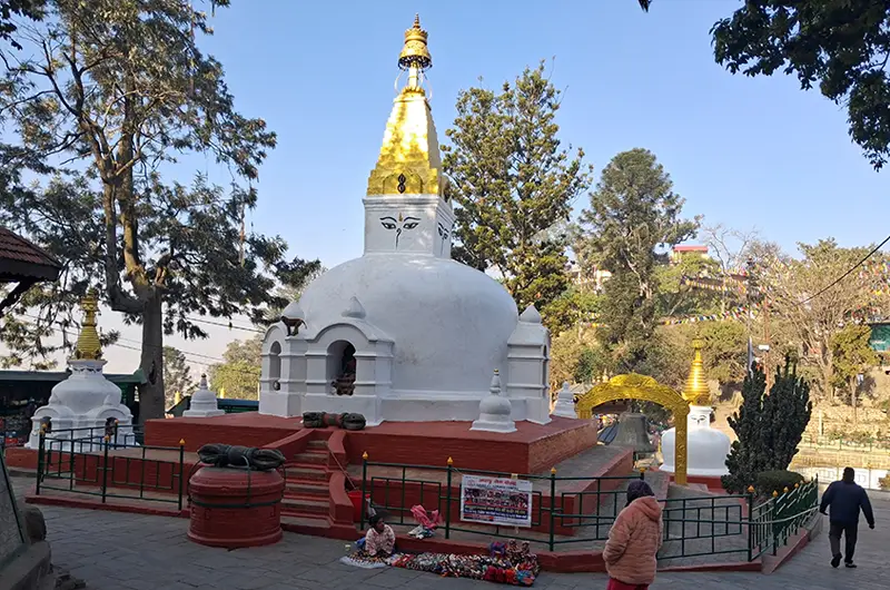 Around Swyambunath Stupa